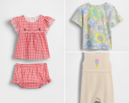 Toddler/ Baby Girl Clothing cover photo collage