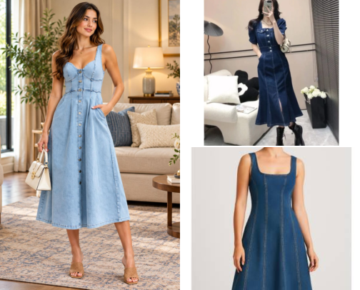 The Best Denim for Women cover photo collage