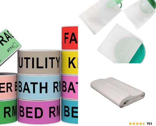 Seamless Moves:  Tips and Tools for Stress Free Transitions. cover photo collage