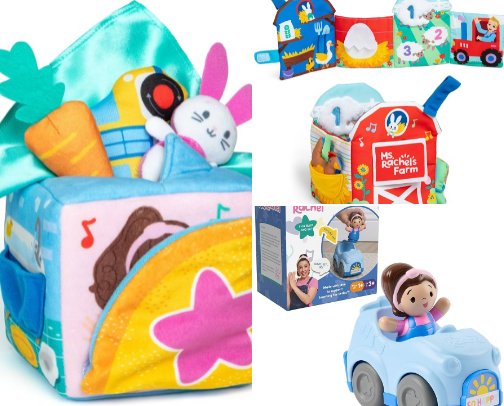 Ms. Rachel Toys cover photo collage