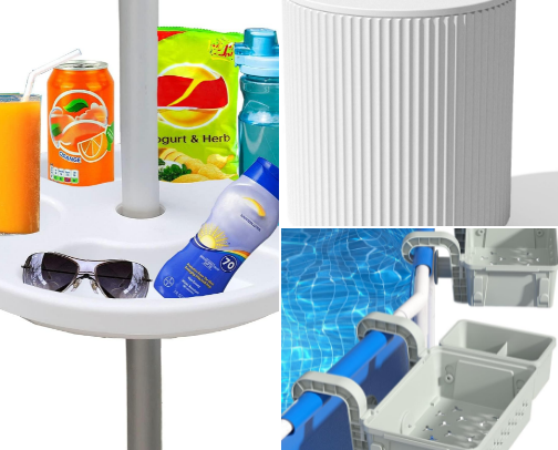 Poolside Must-Haves cover photo collage