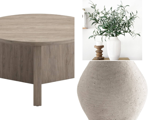 luxury + neutral home decor (but CHEAP) cover photo collage