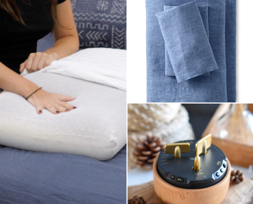 My Good Night's Sleep Essentials cover photo collage