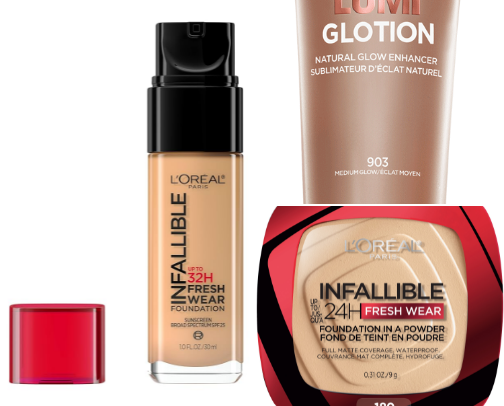 L'Oréal: My Go-To Glam cover photo collage