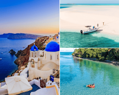 Travels inspirations cover photo collage