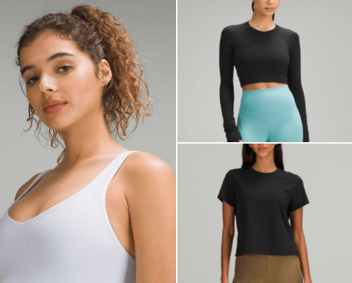 Women's tops cover photo collage