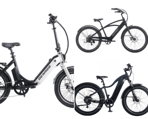 Bike.com best E bike shop cover photo collage
