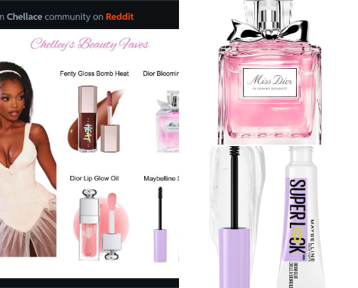 Chelley beauty favs cover photo collage