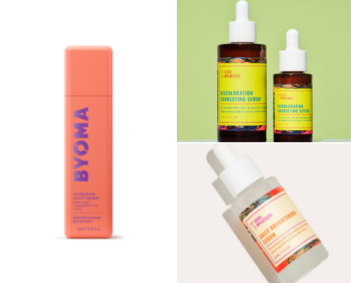 My favorite beauty recs cover photo collage