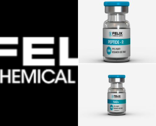 Peptide Company/ Products cover photo collage