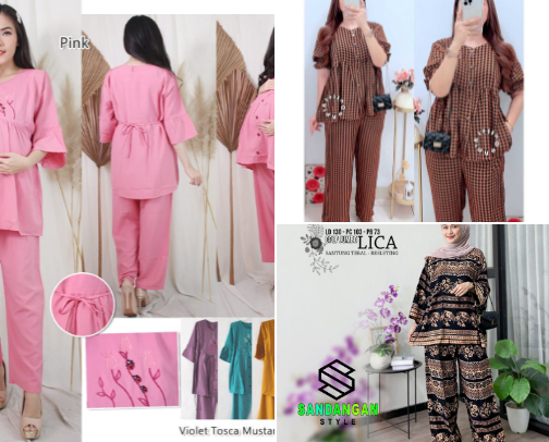 PILIHAN PAKAIAN BUAT WANITA YANG SEDANG HAMIL cover photo collage