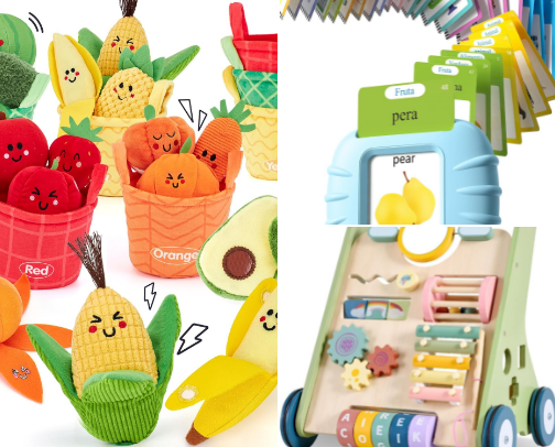 Toys Gifts For Baby’s Development cover photo collage