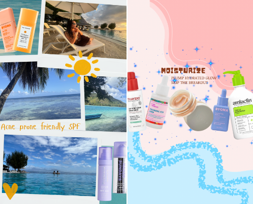Acne prone girlies-feel good in the skin you’re in cover photo collage