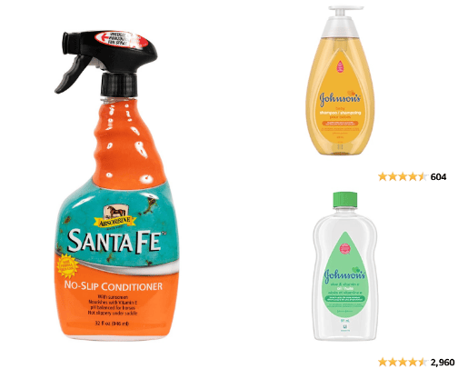 Grooming products🧼 cover photo collage