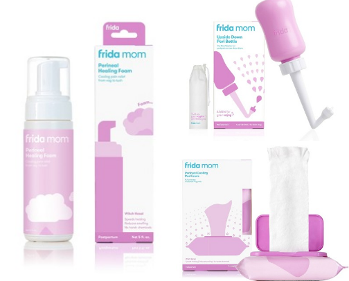 Ultimate postpartum guide cover photo collage