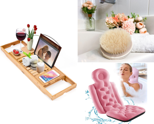 Things you'll find in my bathroom 🛁 cover photo collage