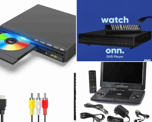 Physical Media Players cover photo collage