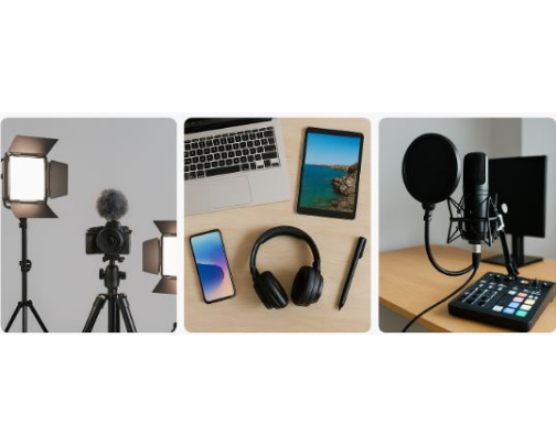 Content Creator’s Must Haves cover photo collage