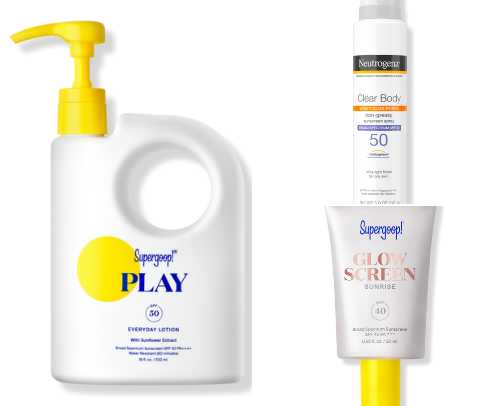 Best Everyday Sunscreens for All Skin Types – No White Cast, Non-Greasy, Skin-Loving Ingredients cover photo collage