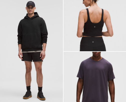 lululemon Activewear Essentials cover photo collage