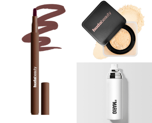 trendy makeup cover photo collage