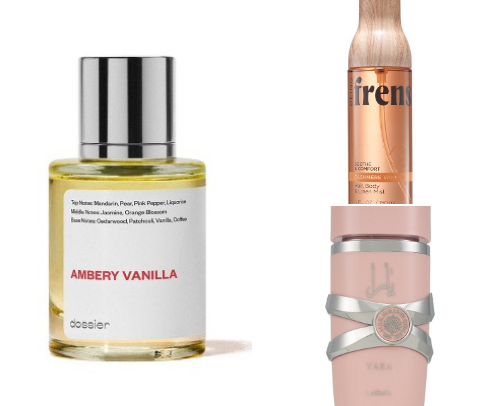 THAT GIRL perfumes cover photo collage