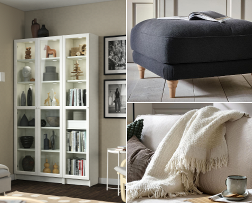 📚 Bookshelf Aesthetic & Reading Room cover photo collage