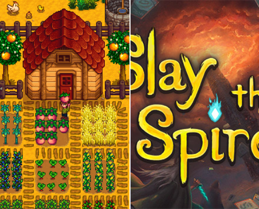 Games that quiet your mind. cover photo collage