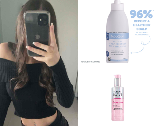 Save your hair 🌺 cover photo collage