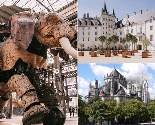 Roya’s Guide to Nantes: France’s Most Underrated City cover photo collage