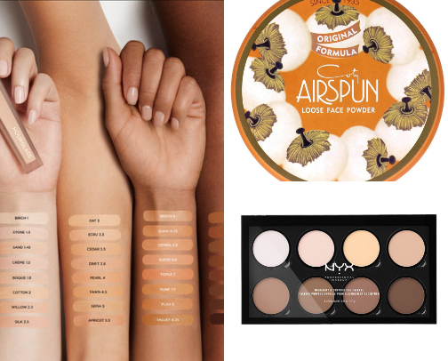 “Clean Girl” makeup routine cover photo collage