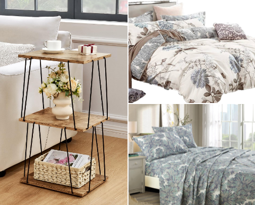Shabby chic bedroom finds cover photo collage