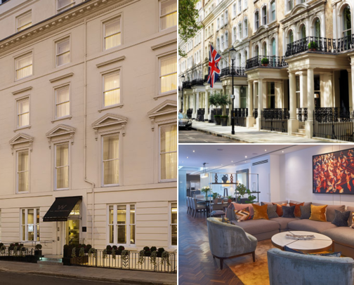 Cosy Hotels in Knightsbridge, London, United Kingdom to Come Back To cover photo collage
