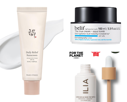 Fresh & Flawless: The Hottest Spring 2025 Makeup Trends cover photo collage