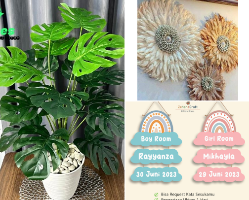 Home Decoration cover photo collage