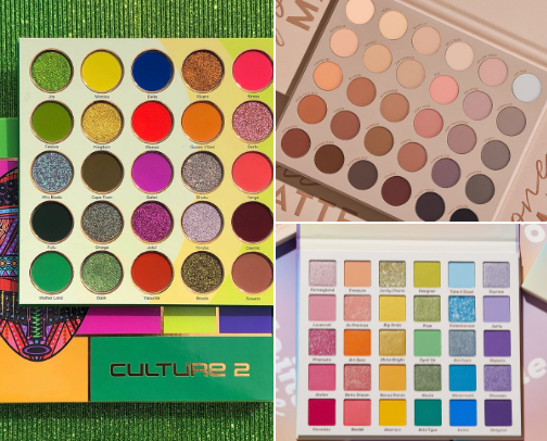 Fav Eyeshadow Palettes cover photo collage