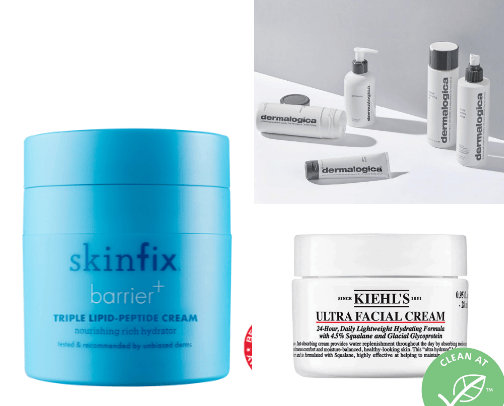 Skin care cover photo collage