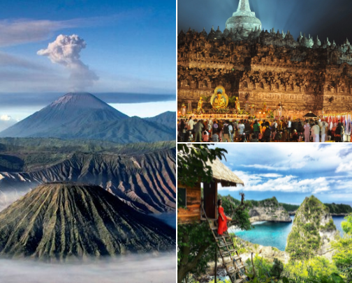 Wonderful Indonesia cover photo collage