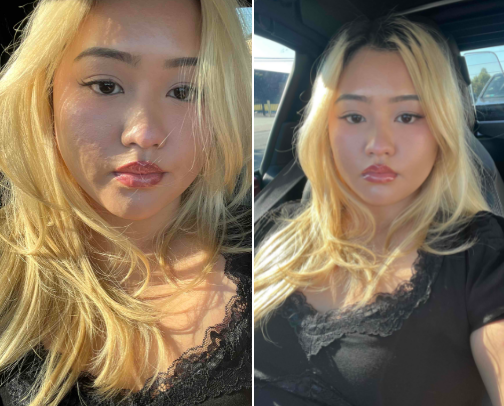 “how does you makeup look so good?” cover photo collage
