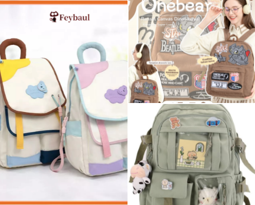 Cute Backpacks That Make Every Outfit Look Better 🎀 cover photo collage