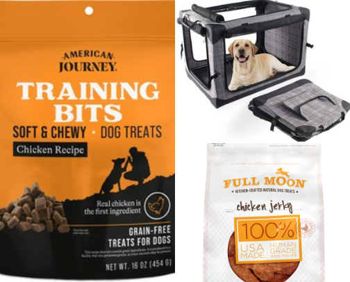 Dog Treats, Toys, and Gear Guide cover photo collage