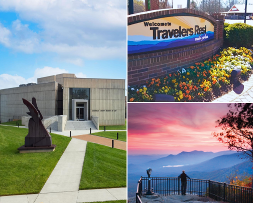 🌆 Best Places, Parks & Attractions in Greenville, SC cover photo collage