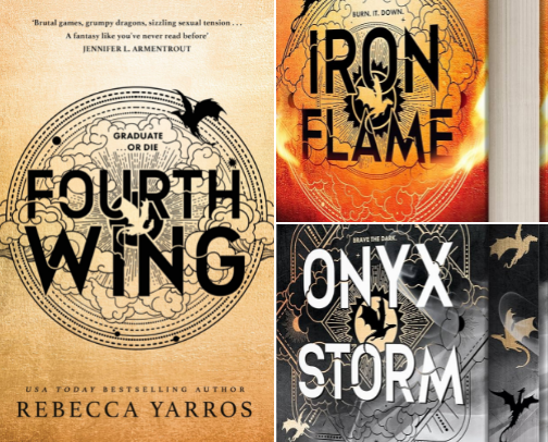 Rebecca Yarros ART cover photo collage