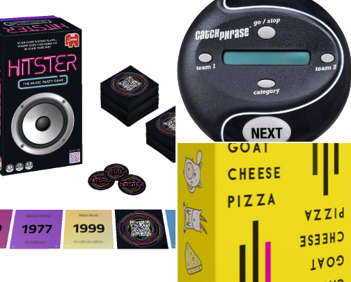 Best games for family/friends game night cover photo collage