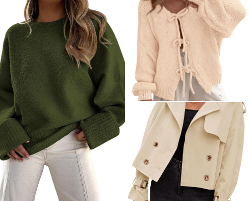 Amazon Fall Clothing 2025 cover photo collage