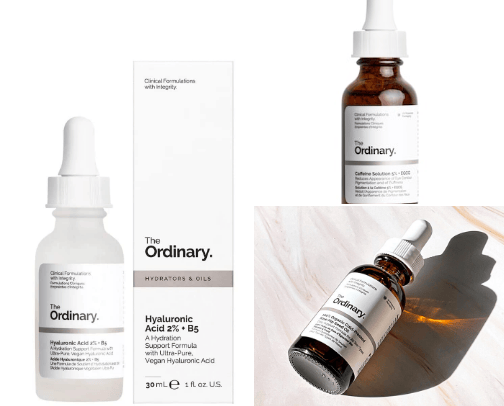 The Ordinary products✨️ cover photo collage