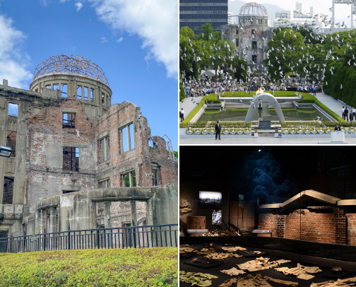 Hiroshima and Nagasaki Recommendations cover photo collage