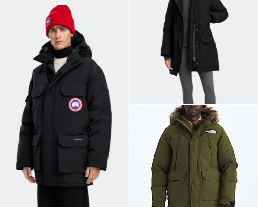 coats for winteeeer cover photo collage