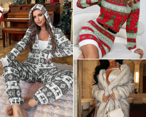 Winter wardrobe wonders cover photo collage