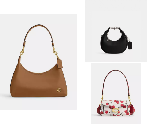 Coach bags 😍 cover photo collage